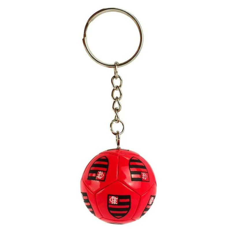 Chaveiro Bola Futebol 4cm - Flamengo