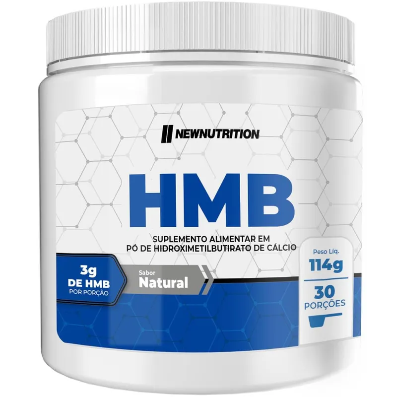 Suplemento HMB em Pó 114g Natural NewNutrition