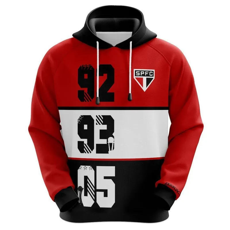 Blusa | Agasalho do São Paulo SPFC - Legado Tricolor 92 | 93 | 05 - Oficial