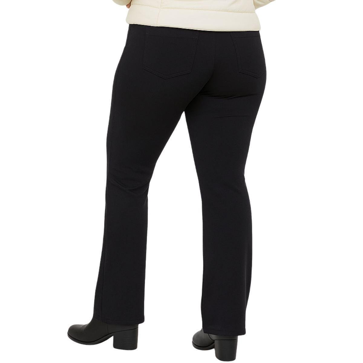 Calça Peluciada Feminina Flare com Bolso Dicors