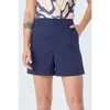 Shorts PKS Alfaiataria Azul Marinho-M