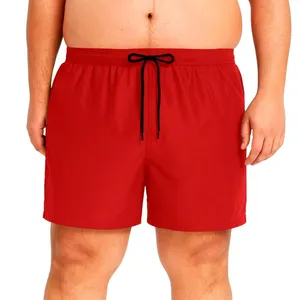 Short Masculino Plus Size em Tactel Liso com Bolsos e Ajuste Confortável