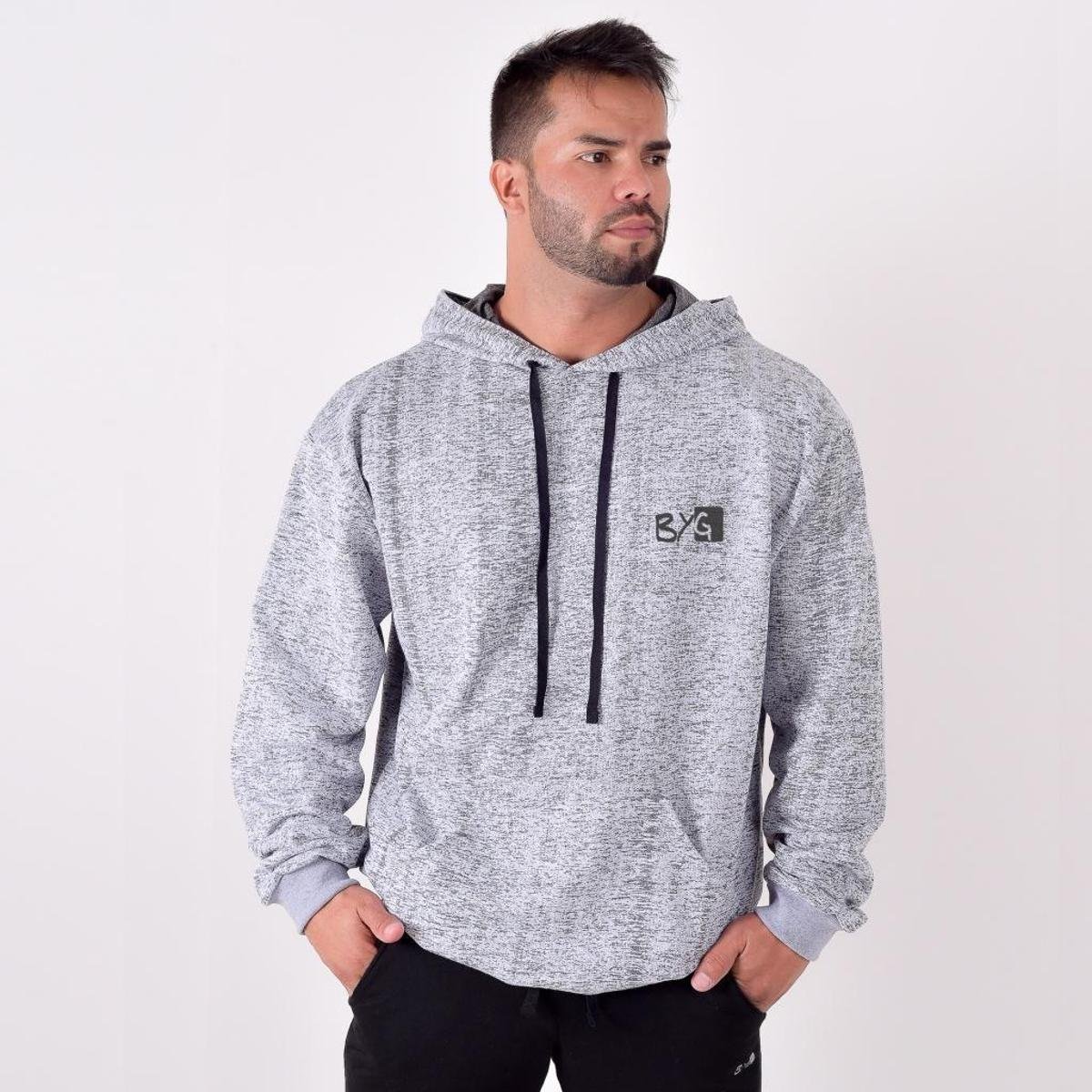 Blusa Moletom Masculino Com Capuz BYG Kaká