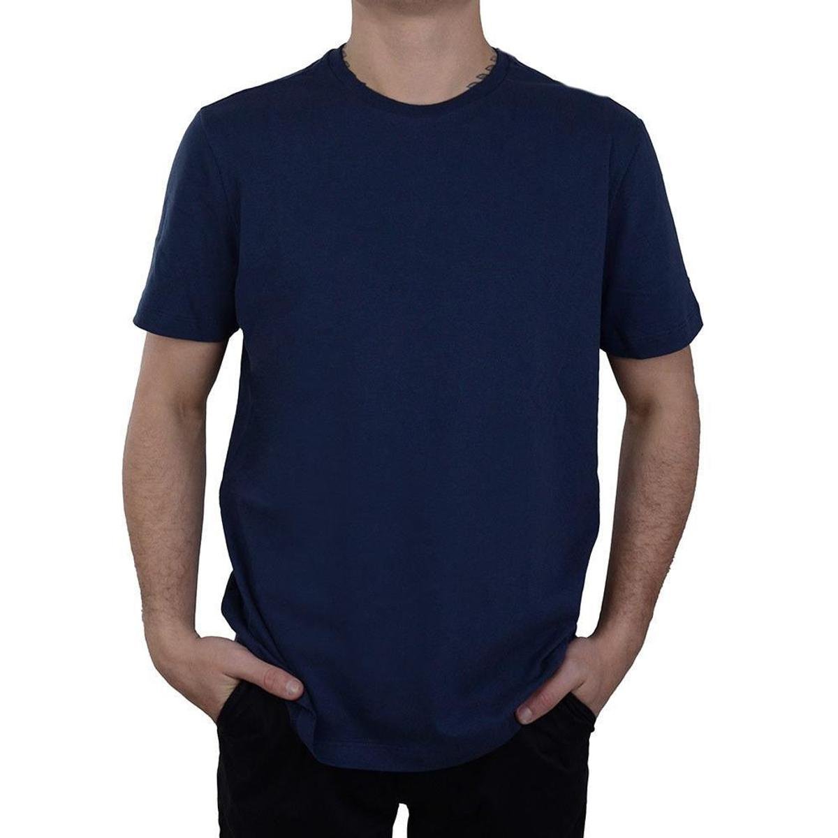 Camiseta Masculina Lado Avesso MC Marinho - LH17434