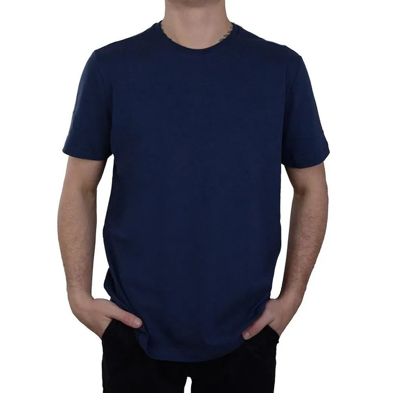 Camiseta Masculina Lado Avesso MC Marinho - LH17434