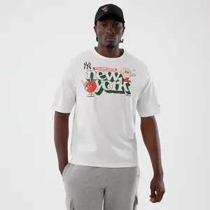 Camiseta New era MLB Icon Grphc Reg Tee Neyyan Whi Masculino