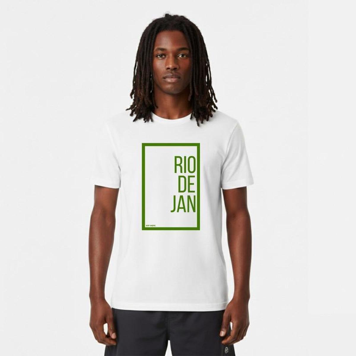 Camiseta Masculina Algodão Premium Skate Surf Praia Streetwear RIO DE JANEIRO