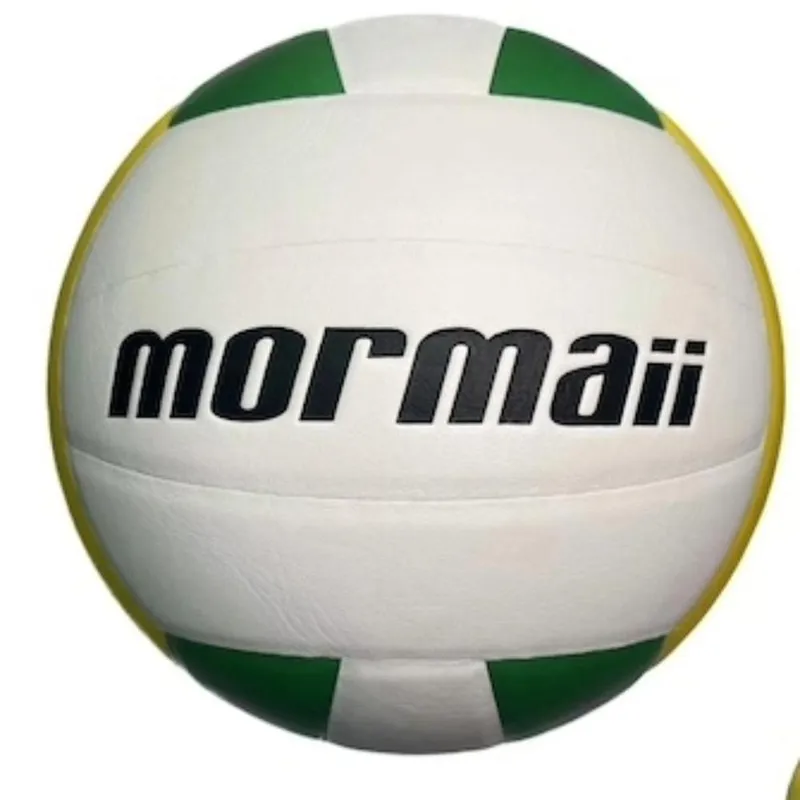 Bola Volei de Quadra Mormaii Branco Verde e Amarelo