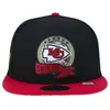 BONÉ NEW ERA 950 KANSAS CITY CHIEFS SALUTE TO SERVICE 2022 PRETO VERMELHO