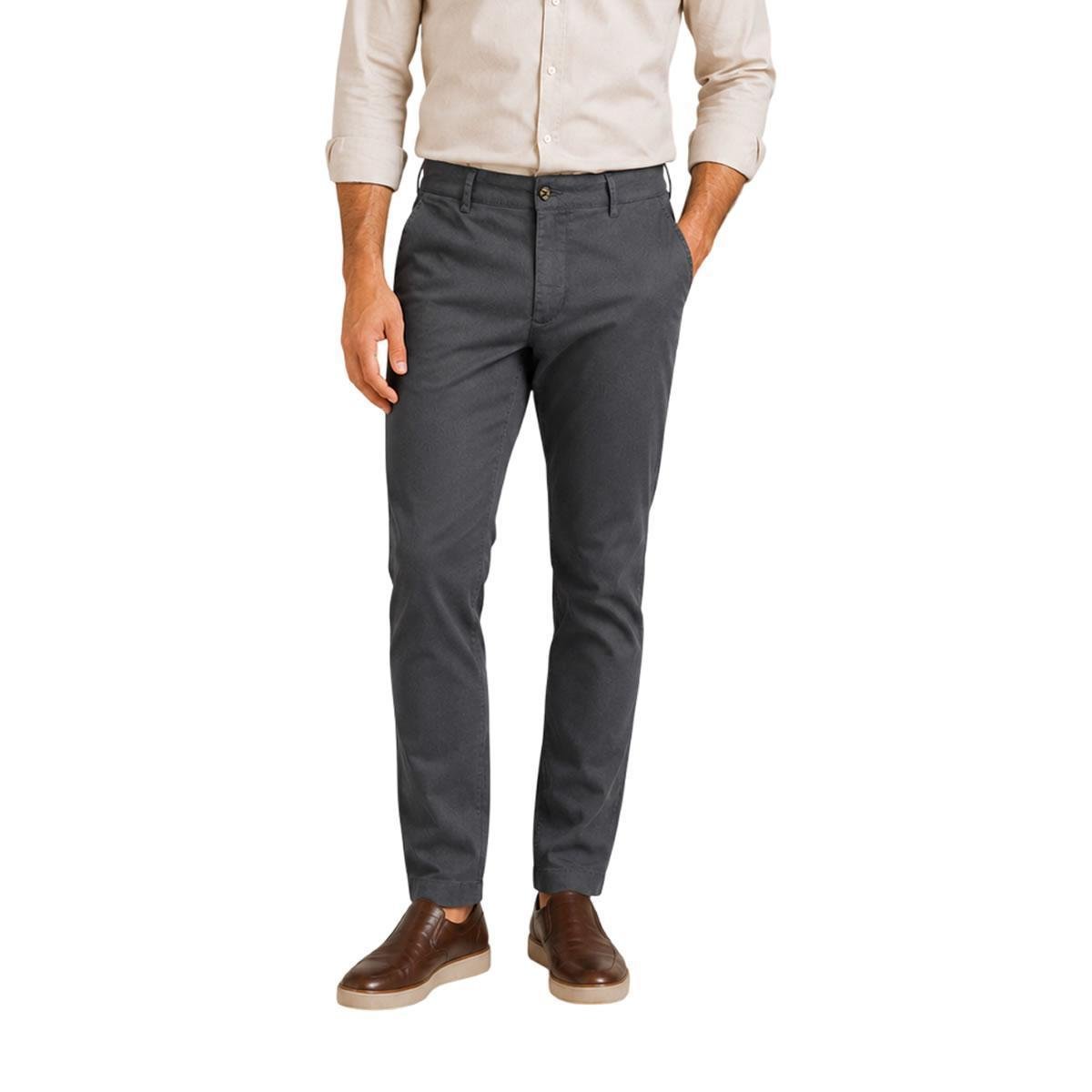 Calça Masculina Lado Avesso Jeans Cinza - LH11