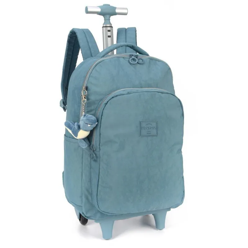 Mochila de Rodinha Escolar Feminina Notebook Up4You 51610