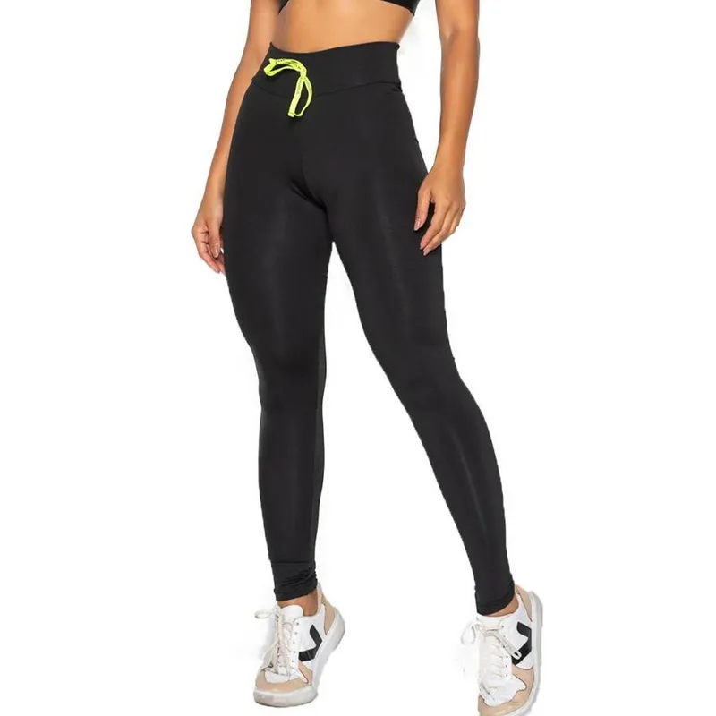 Calça Legging Bravaa Store Fitness Cintura Alta Feminina 080