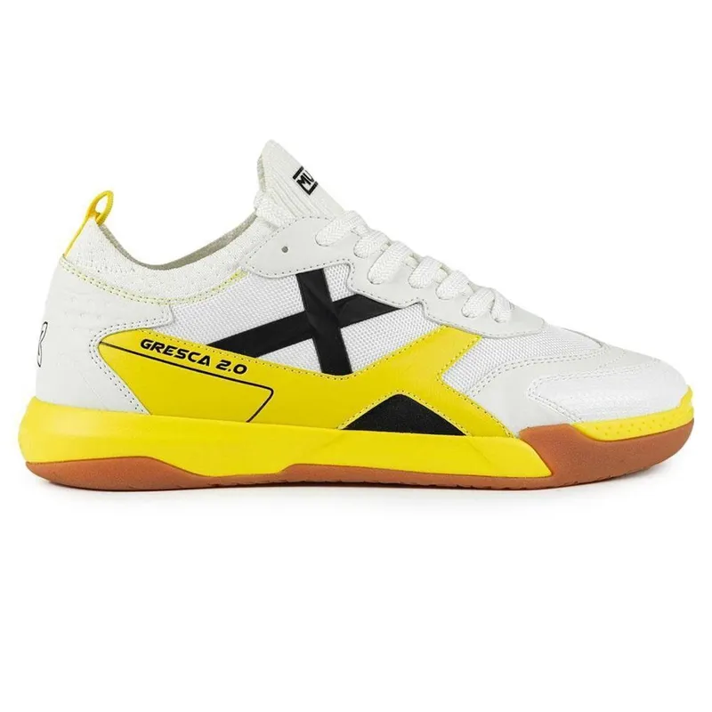 Chuteira de Futsal Masculina Munich Gresca 2.0 Branco - 3003