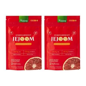 Kit 2x Jejoom Com Extrato de Laranja Moro, Nac, Vitamina C, Hibisco, Zinco, Pimenta Preta