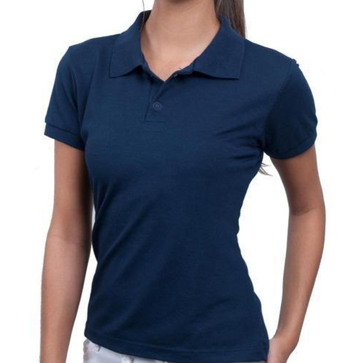 Camisa Polo Vesttuario Camiseta Gola Atacado Uniforme Piquet Feminina