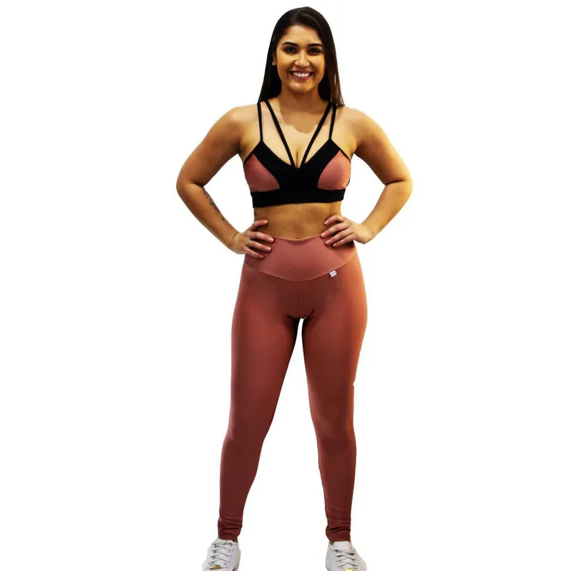 Calça Fuso DA Modas de Cirre com Tule na Perna