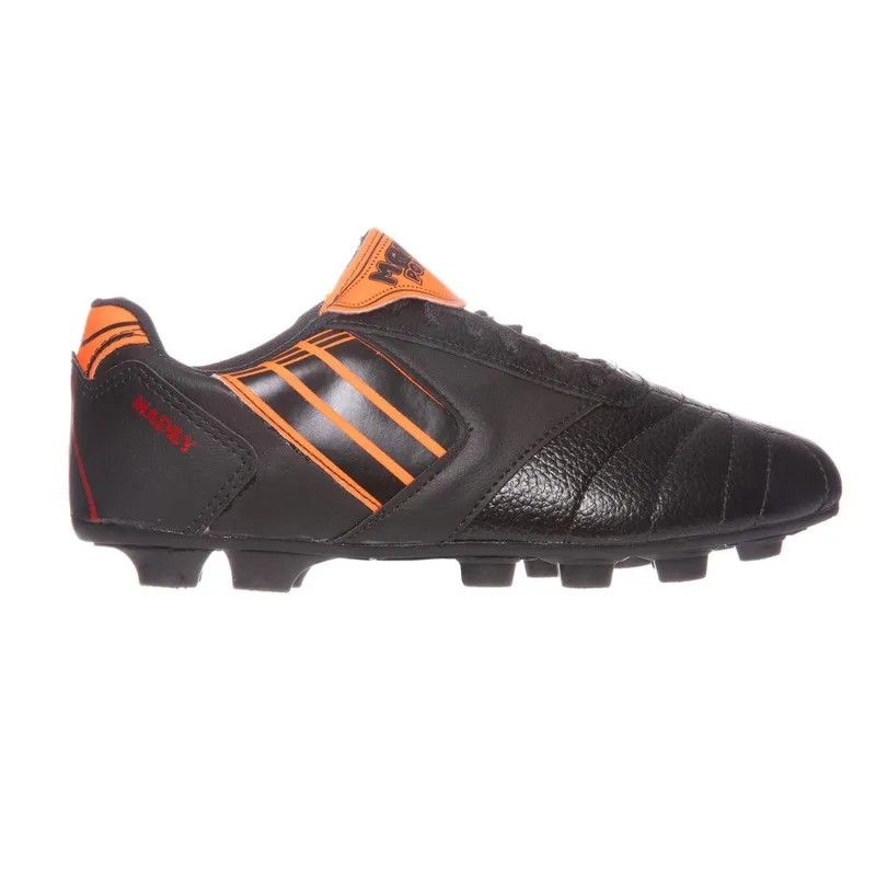 Chuteira de Couro Futebol Campo Solado Costurado Madry MP20