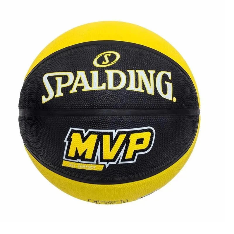 Bola Basquete Spalding MVP Amarelo e Preto