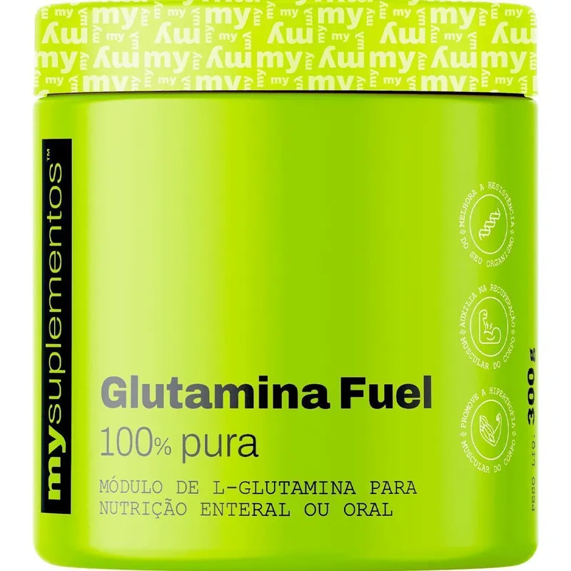 Glutamina 100 Pura 300g – My Suplementos