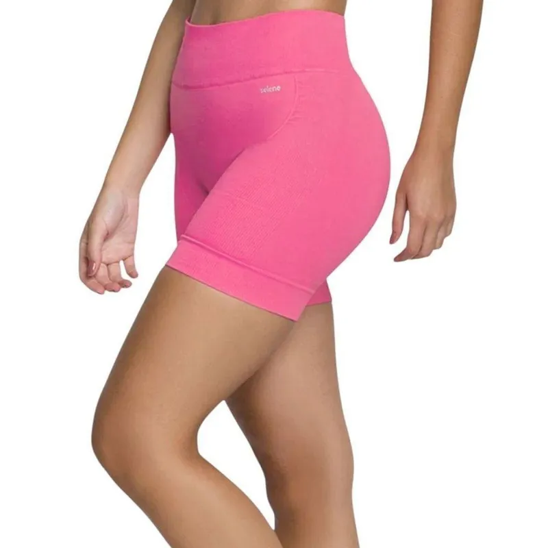 Short Selene Sem Costura Feminino - Pink G