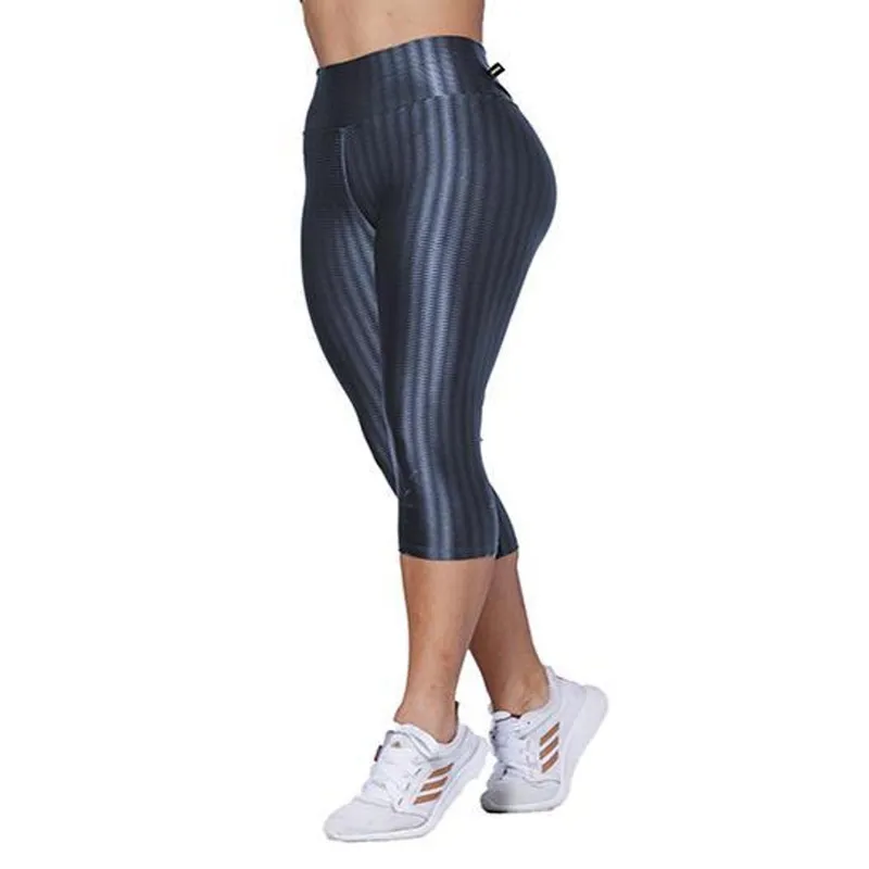 Calça Corsario Poliamida 3d feminino Cos/Alto