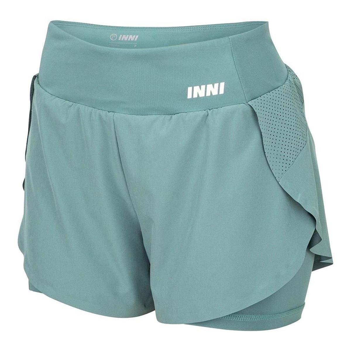 Shorts Inni Active Feminino Verde Oceano
