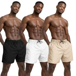 Kit 3 Shorts Masculino em Tactel para Uso Diário com Bolsos Academia