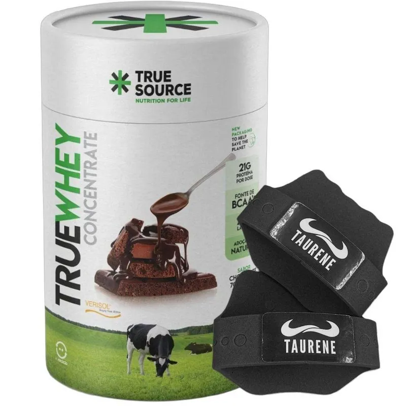 True Whey Concentrado 70% Cacau 900g Luva - True Source