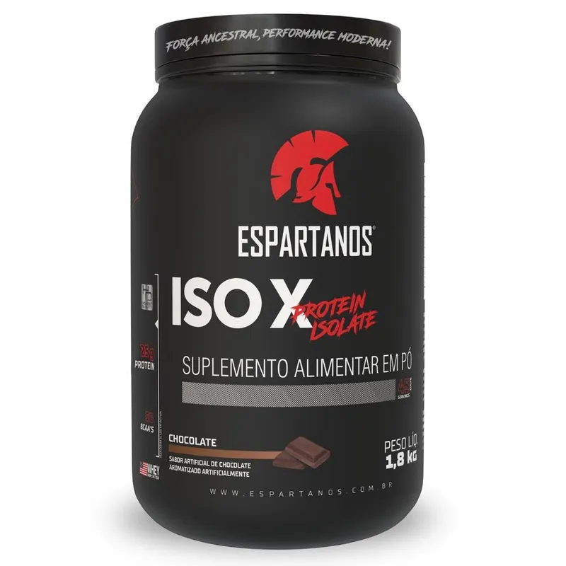 Whey Protein ISO X 100% Pure Isolate 1,8kg - Espartanos