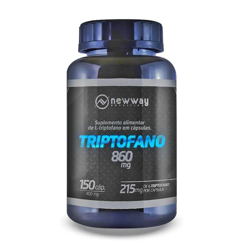 Triptofano 150 Cápsulas 860mg - New Way