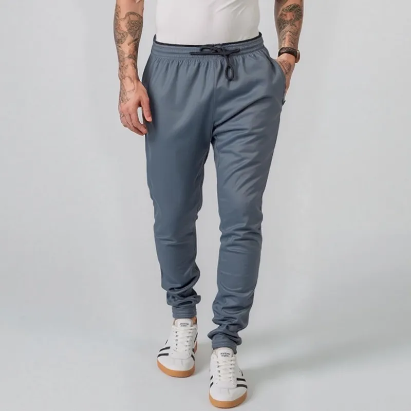 Calça Jogger Masculina Slim Fit Treino Academia Tecido Helanca Flanelada