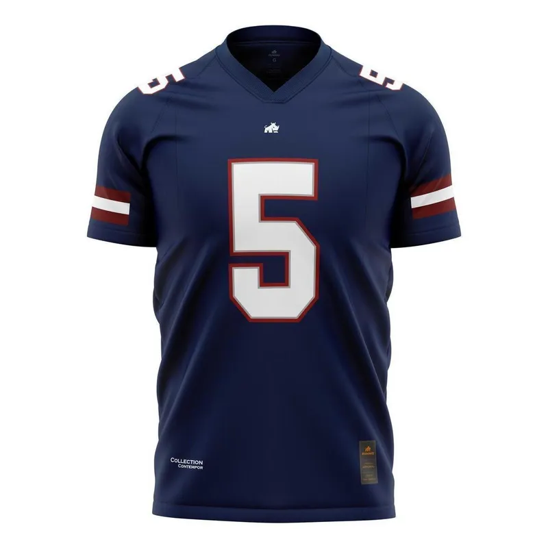 Camisa Patriots 5 Eurodry Marinho Original Rinno Class Futebol Americano