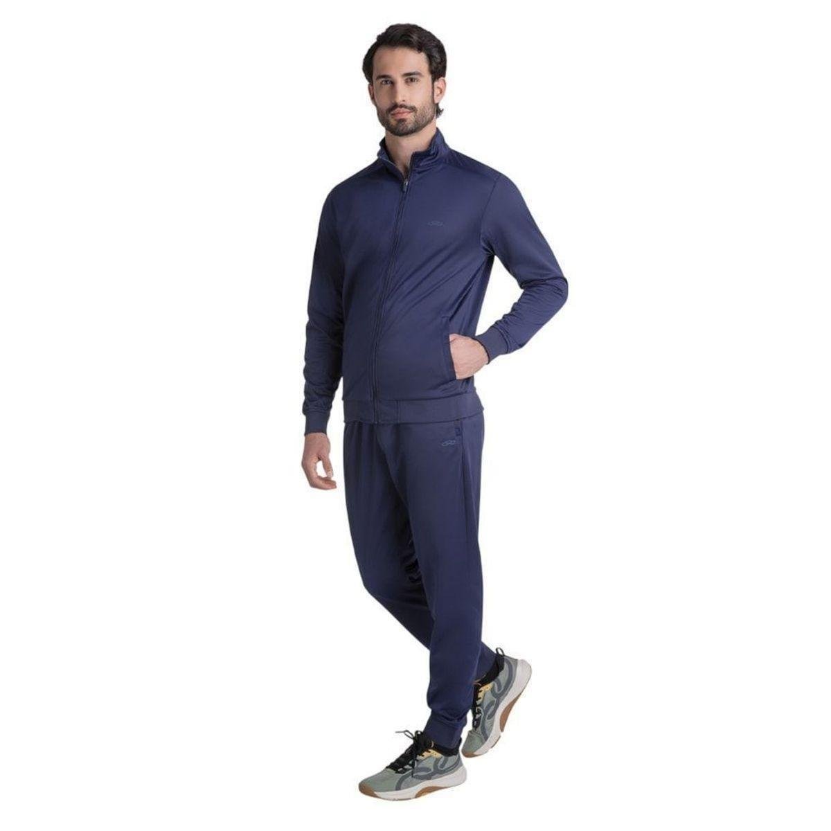 Agasalho Olympikus Essential Masculino - Marinho M