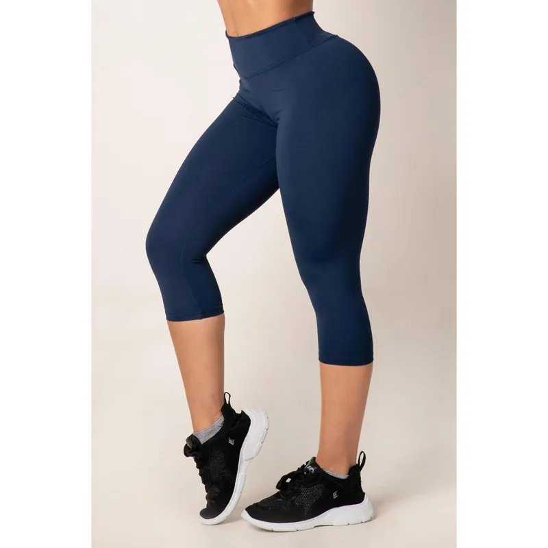 Calças Corsário Ginastica Feminino Suplex Fitness Academia Pronta Entrega