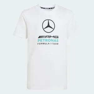 Camiseta Infantil Adidas Estampada Mercedes - Amg Petronas Formula 1 Team Dna