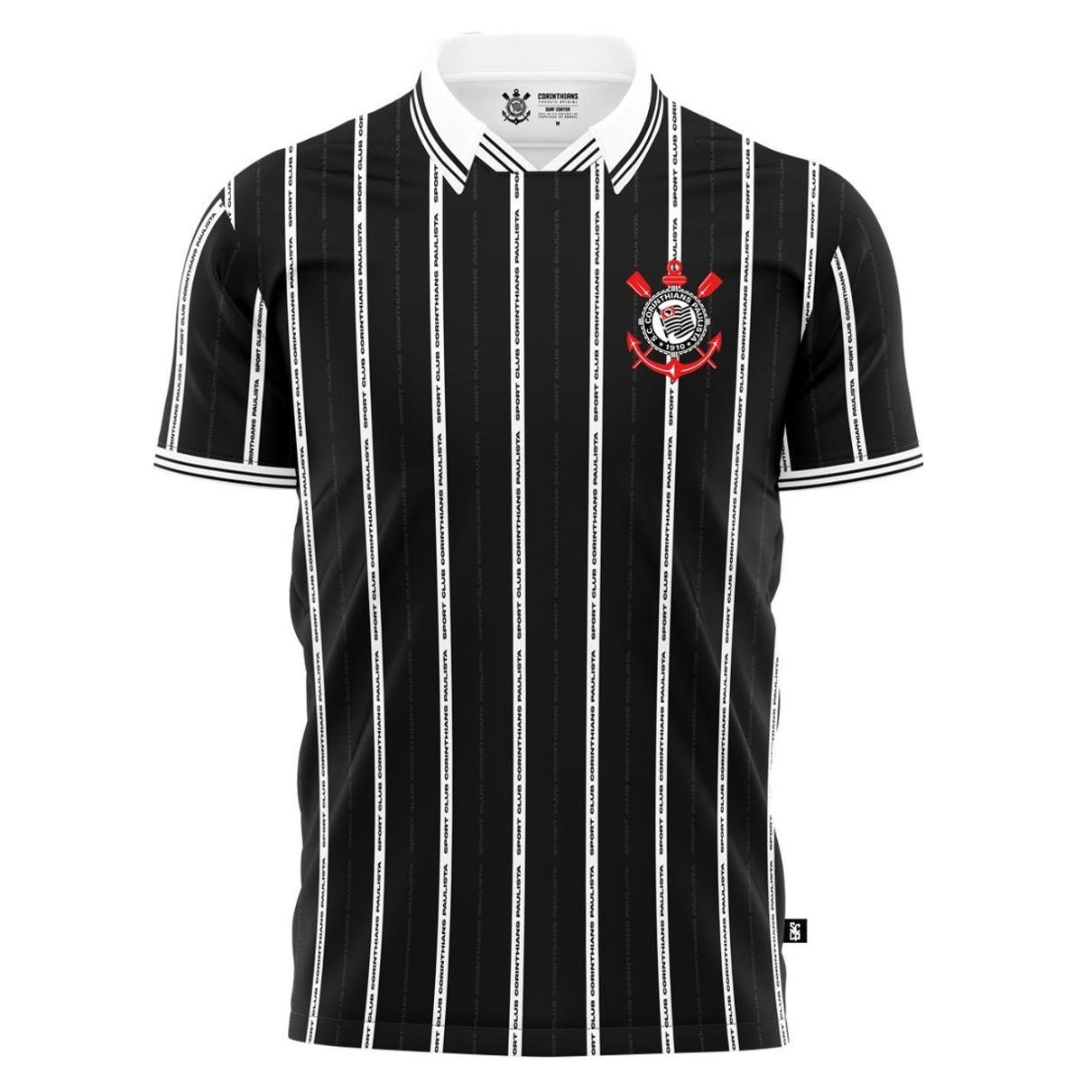 Camiseta Esportiva Corinthians Sublimada