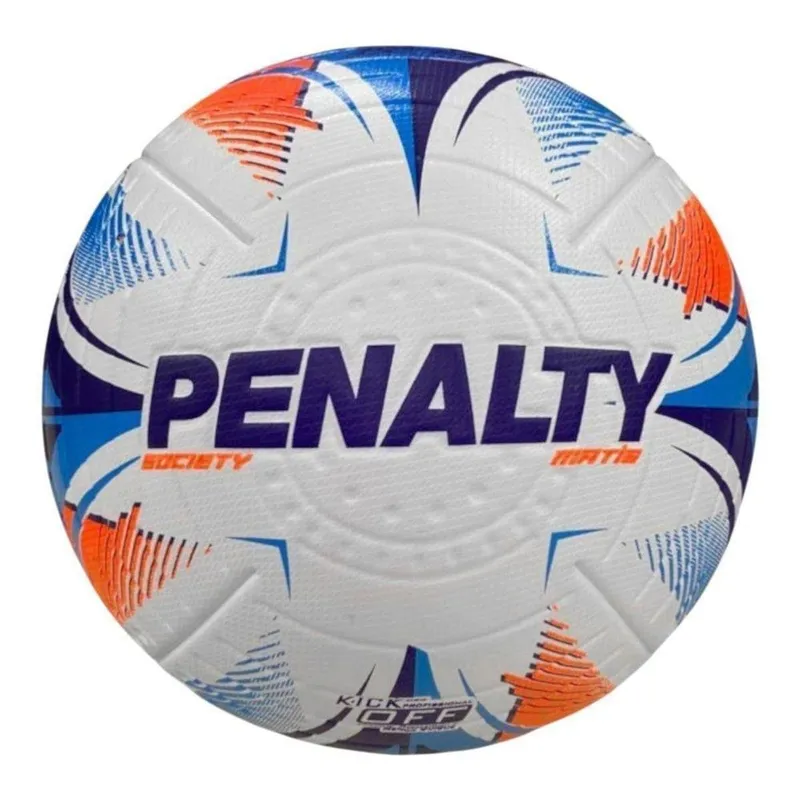 Bola Society Penalty Matis XXV - Branco e Azul Único