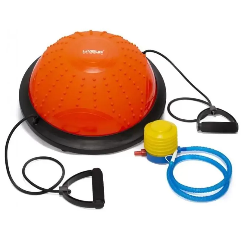 Meia Bola de Equilíbrio 46cm Diametro com Extensor Body Dome Liveup