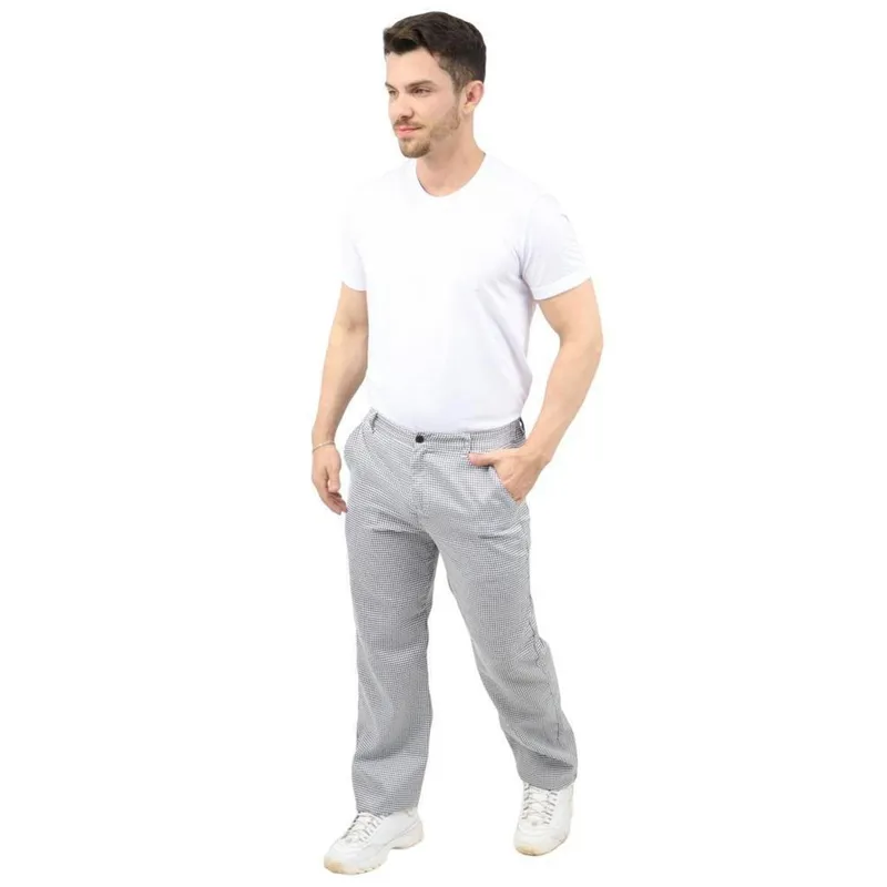 Calça Pied Poule Masculina - Calça Xadrez