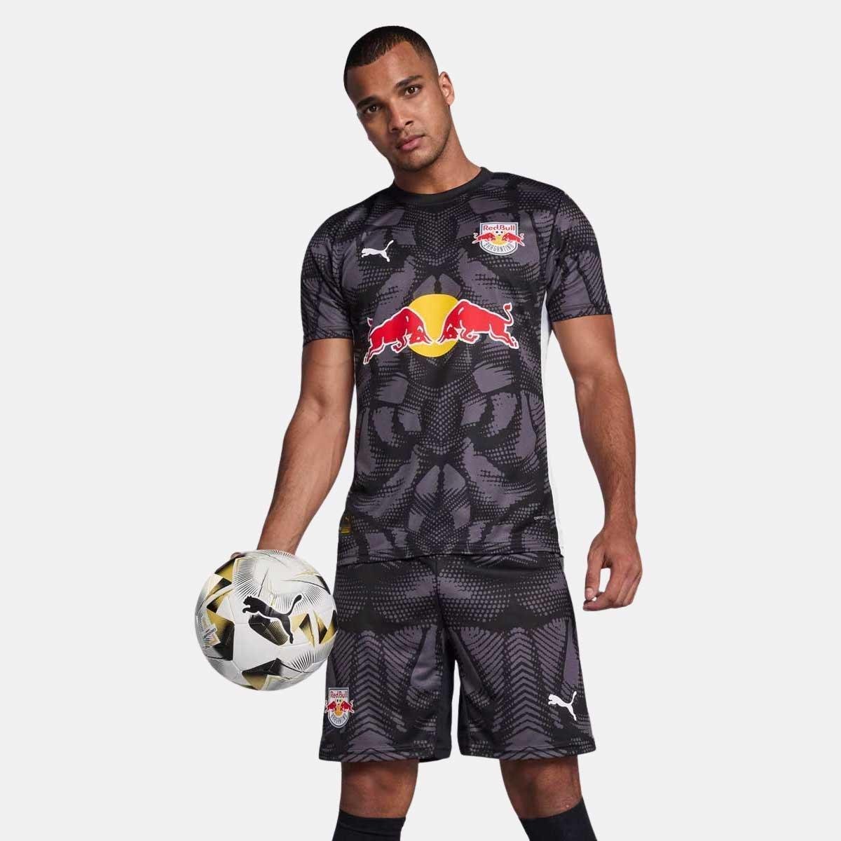 Camisa Puma Red Bull Bragantino I Goleiro 2025 Masculina