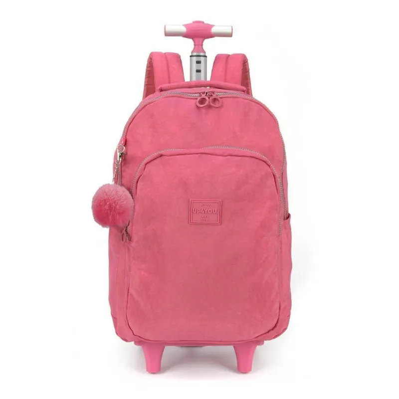Mochila Escolar com Rodinhas Up4You MC51610UP