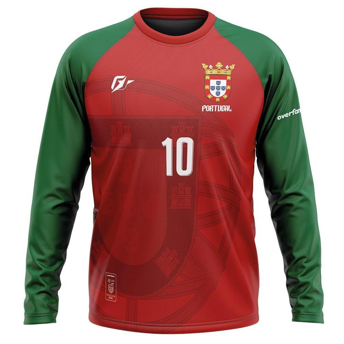 Camiseta Manga Longa Filtro UV Portugal
