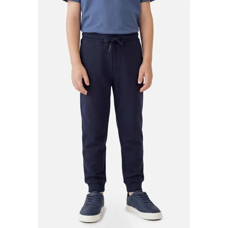 Calça Aramis Infantil Moletom Jogger Sweatpants Navy