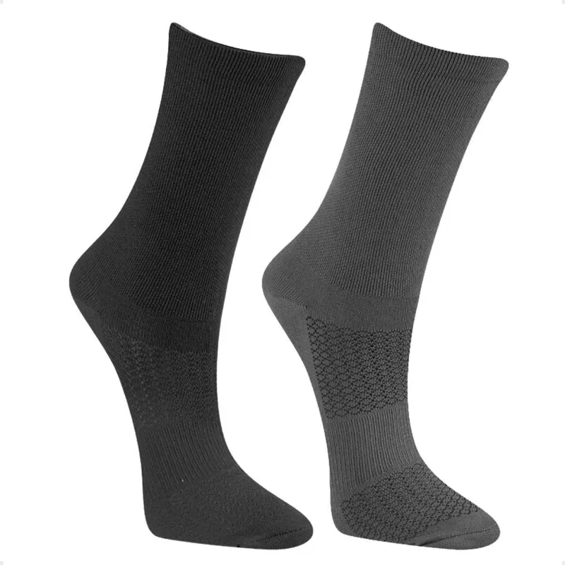 Kit 2 Pares Meia Feminina Poliamida Ciclismo Corrida
