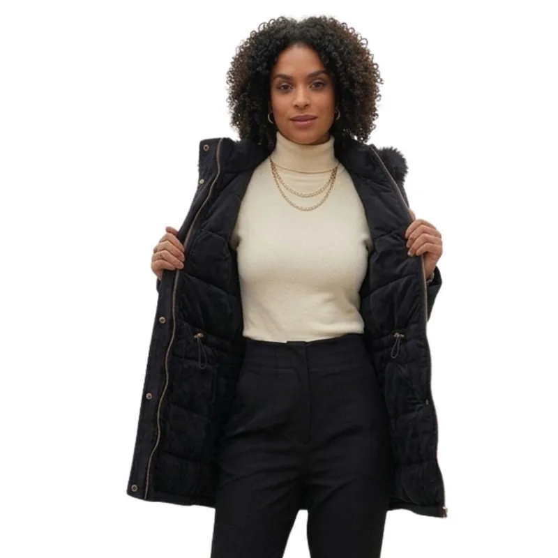 Jaqueta Dupla Face Premium Veludo Cotelê e Puffer