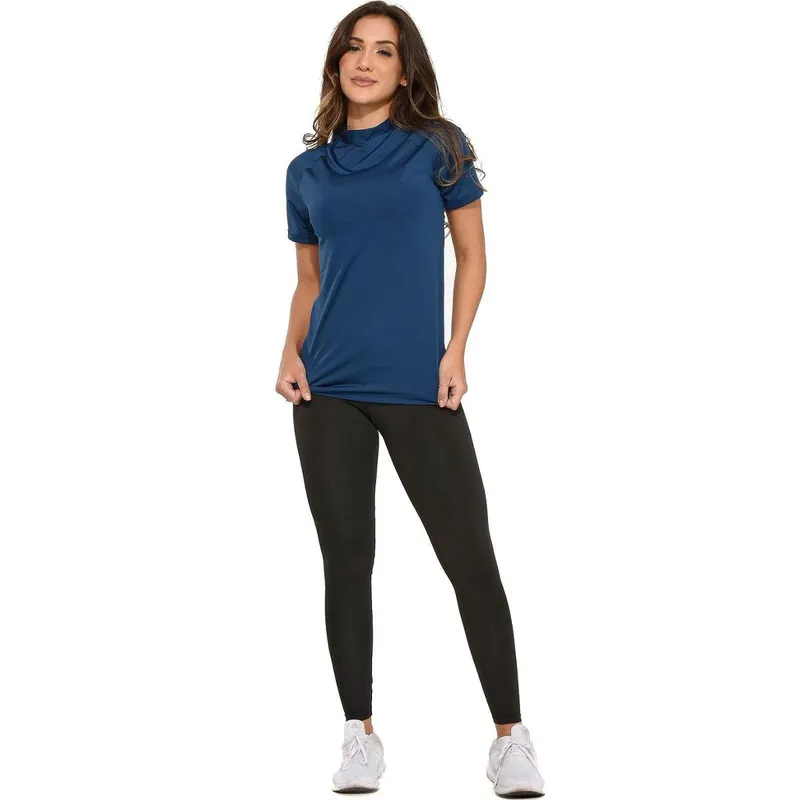 Camisa Bravaa Store Térmica Curta Feminina 038 Unissex