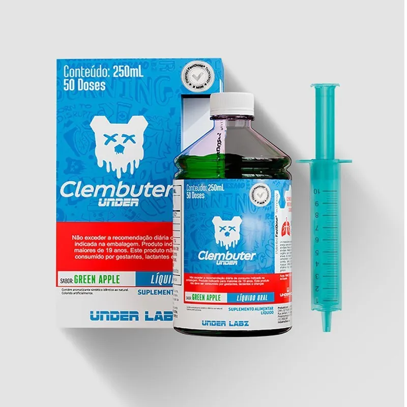 Clembuter Under Termogênico - 250ml Maçã Verde - Under Labz