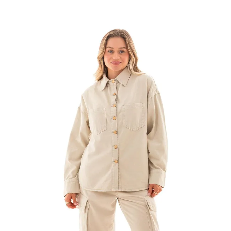 Camisa Collor Feminina Arauto Oversized
