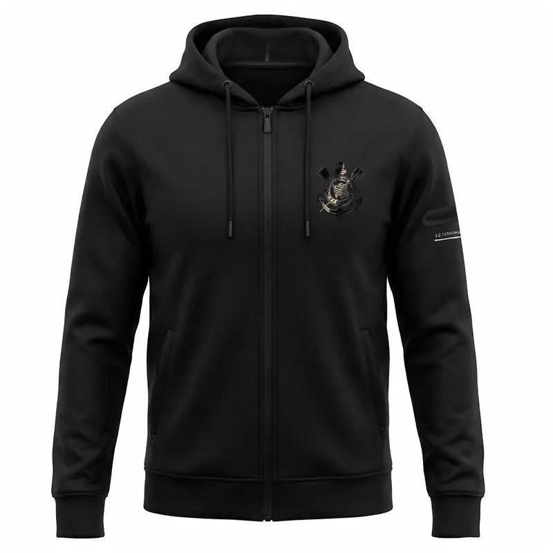Agasalho Masculino Corinthians All Black