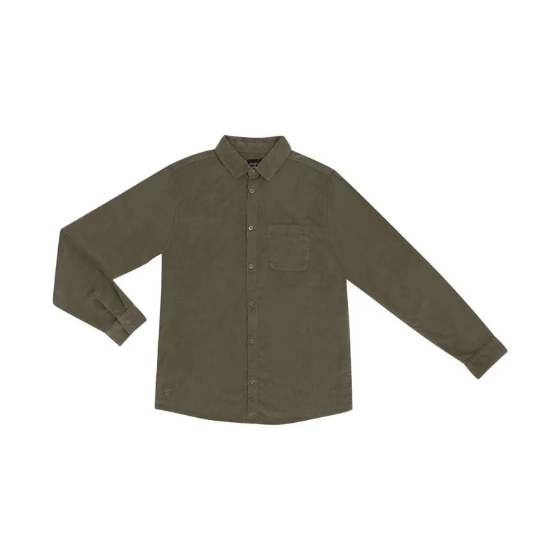 Camisa Masculina Com Bolso Diameatro Verde